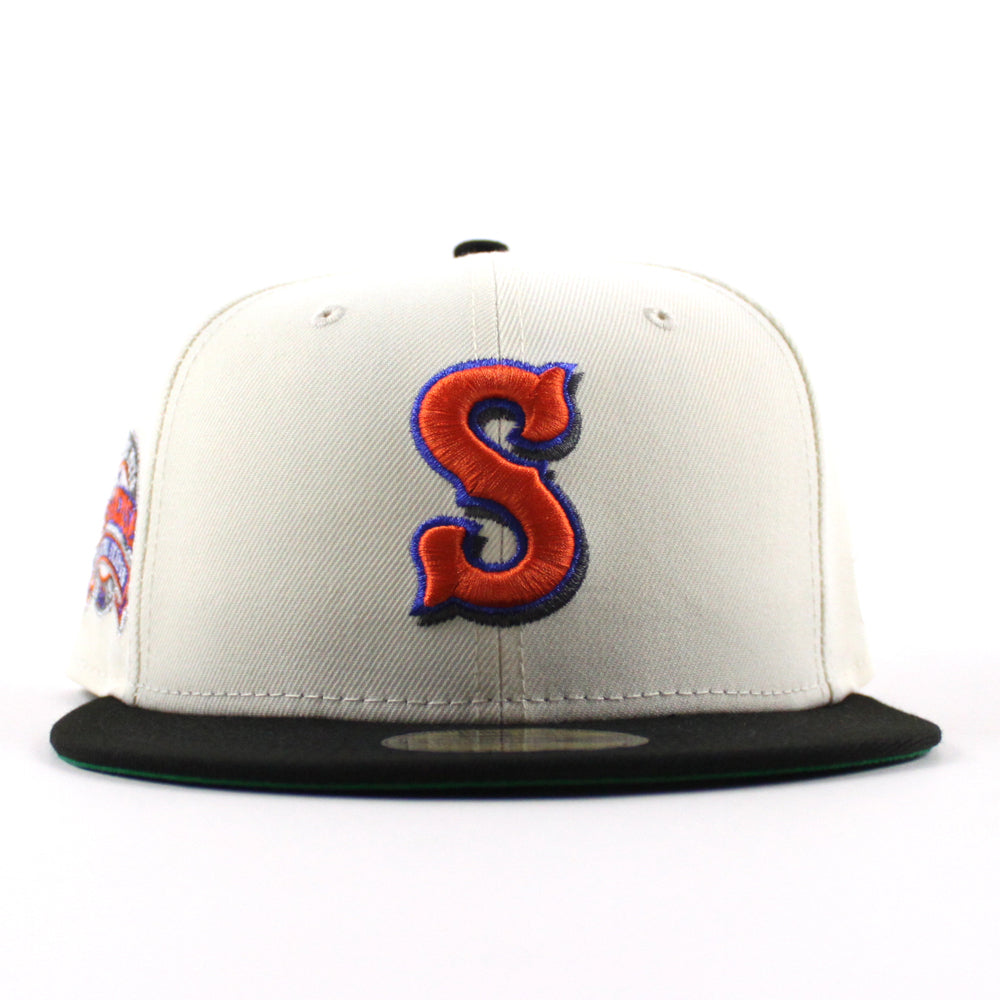 Casquette New Era 59Fifty Syracuse Mets - Orange, Taille 7 1/4 - Occasion Bon état