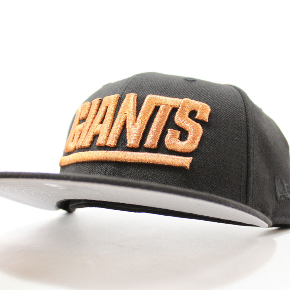 New York Giants New Era 59Fifty Fitted Hat (Air Foamposite Metallic Co