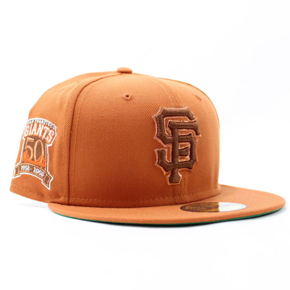 San Francisco Giants 50th Anniversary New Era 59Fifty Fitted Hat (Rust