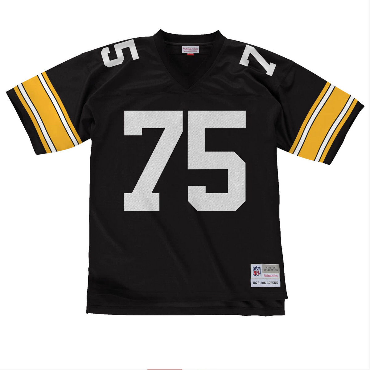 PITTSBURGH STEELERS Joe Greene # 75 Mitchell and Ness Jersey PITTSBURGH STEELERS Joe Greene # 75 Mitchell and Ness Jersey