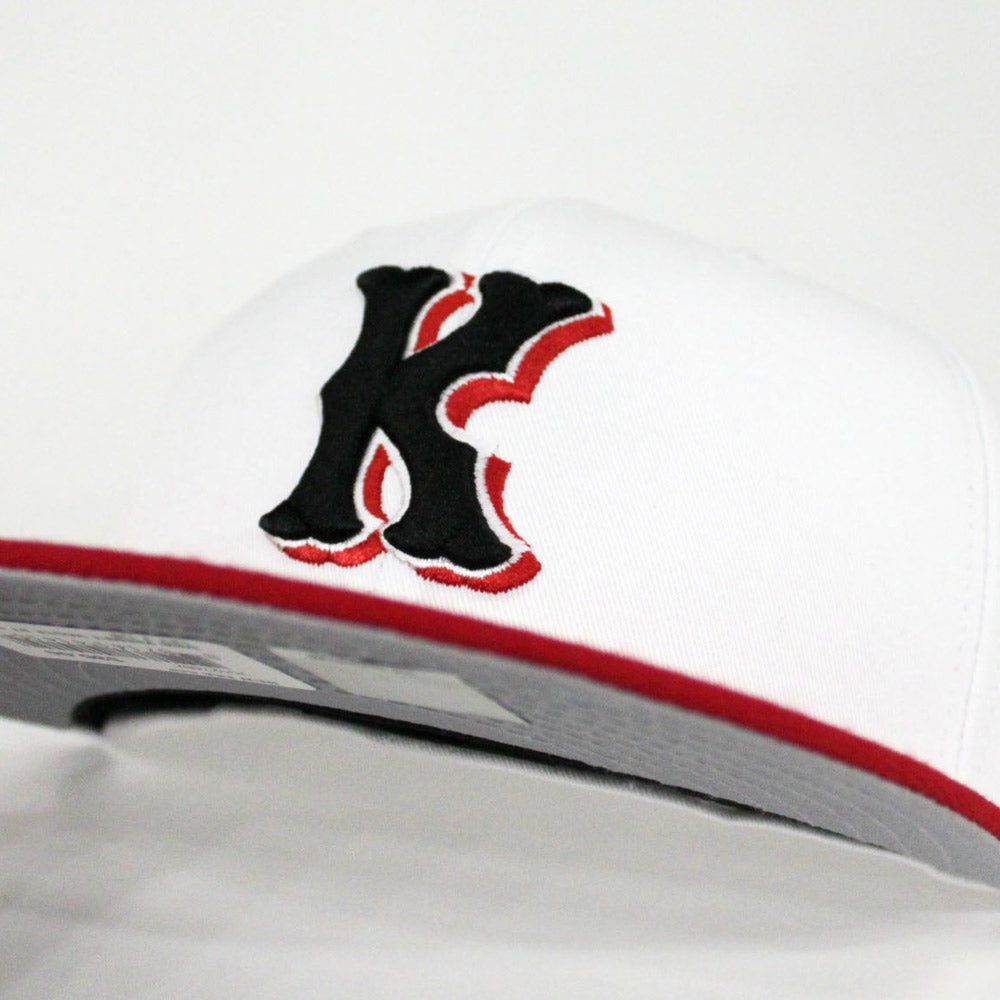 Kingsport Mets New Era 59Fifty Fitted Hat (Air Jordan 1 Retro White Re