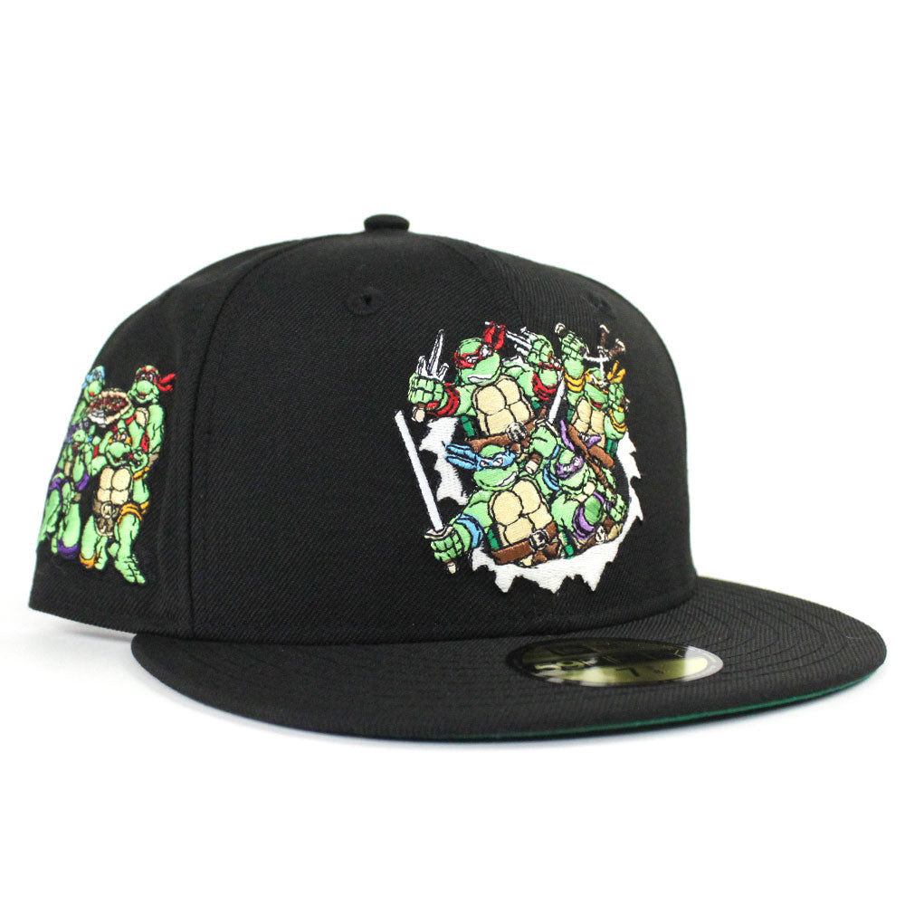 The Teenage Mutant Ninja Turtles New Era 59Fifty Fitted Hat (BLACK