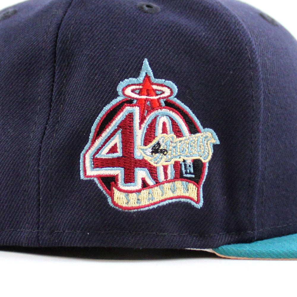 Anaheim Angels New Era 59FIFTY Fitted Navy/Baby Blue Brand New !!!