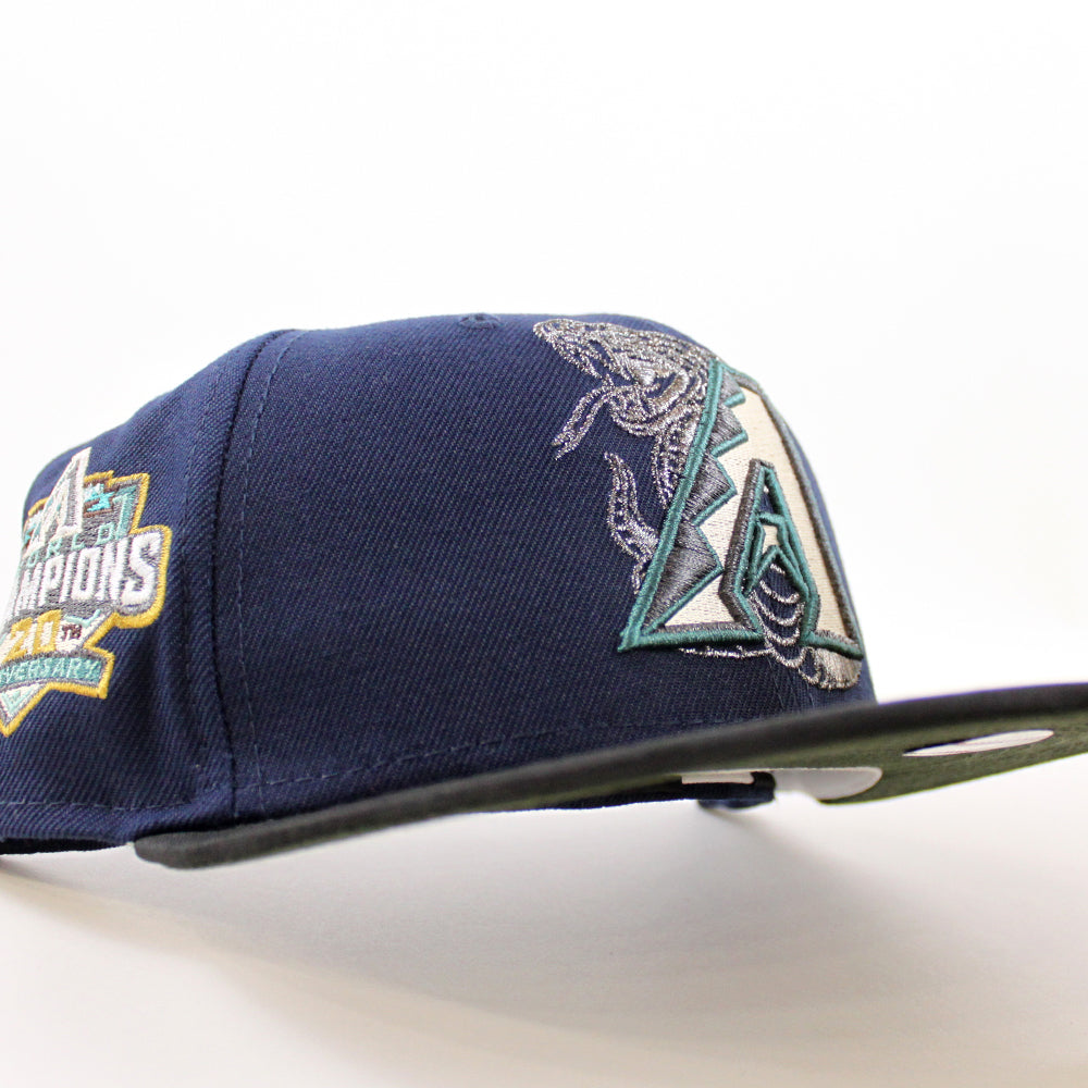 Arizona Diamondbacks 20TH ANNIVERSARY New Era 59Fifty Fitted Hat (Ocea ...