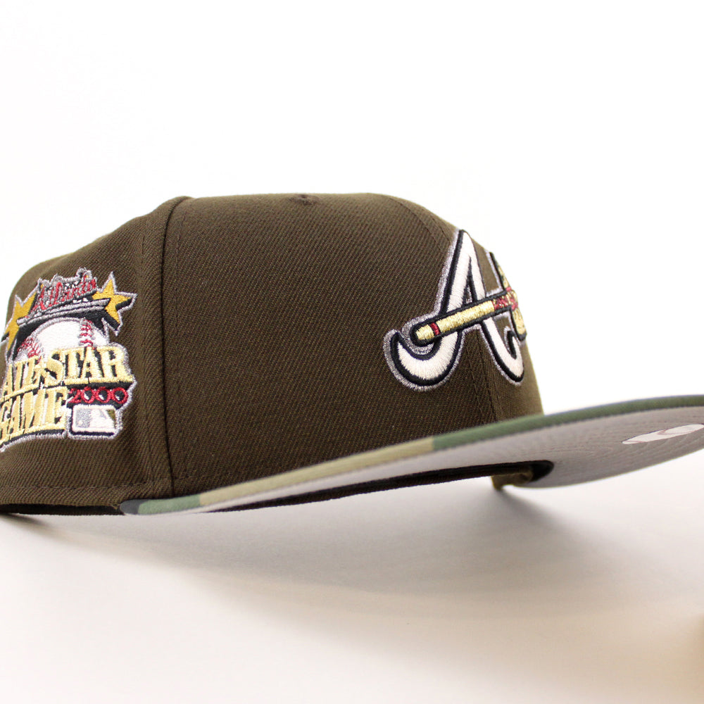 St. Louis Cardinals New Era Brown Custom Corduroy Brim Side Patch 59FIFTY Fitted Hat, 7 / Cream