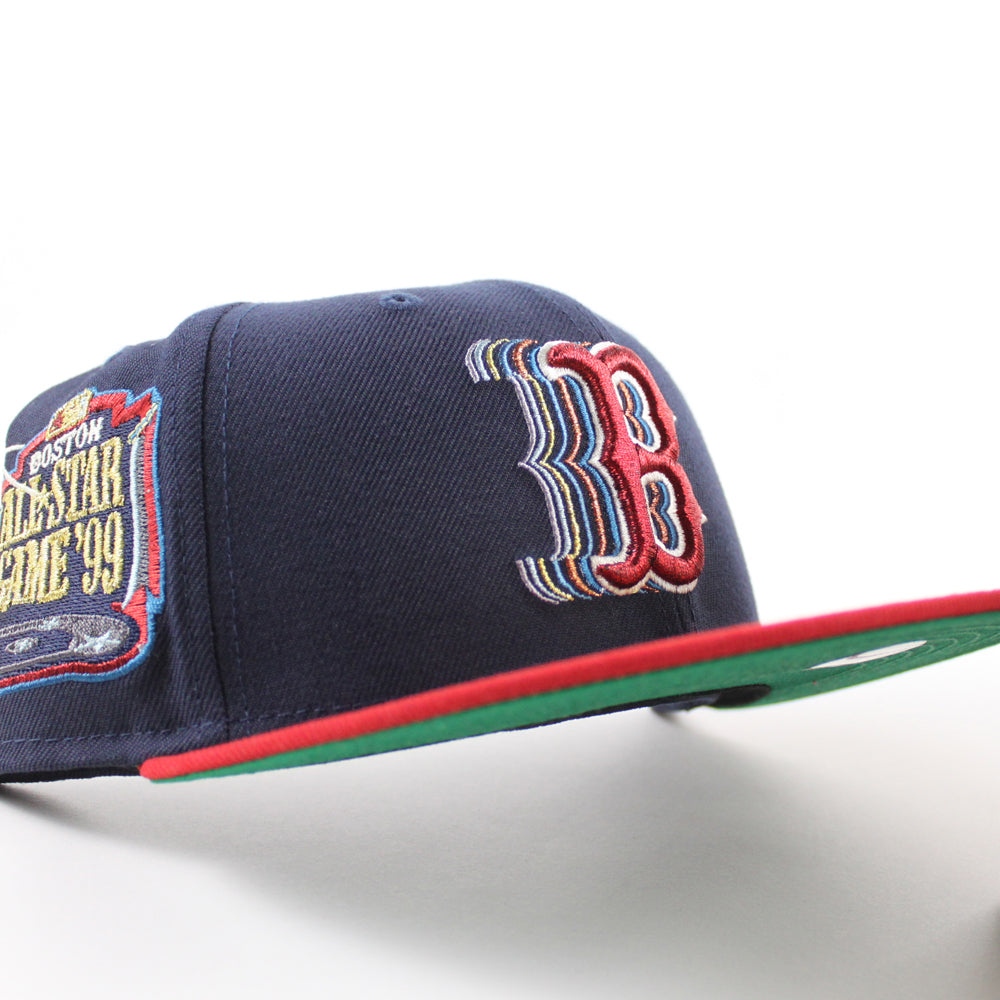 Men's Boston Red Sox New Era Green 1999 MLB All-Star Game Cyber Vice  59FIFTY Fitted Hat