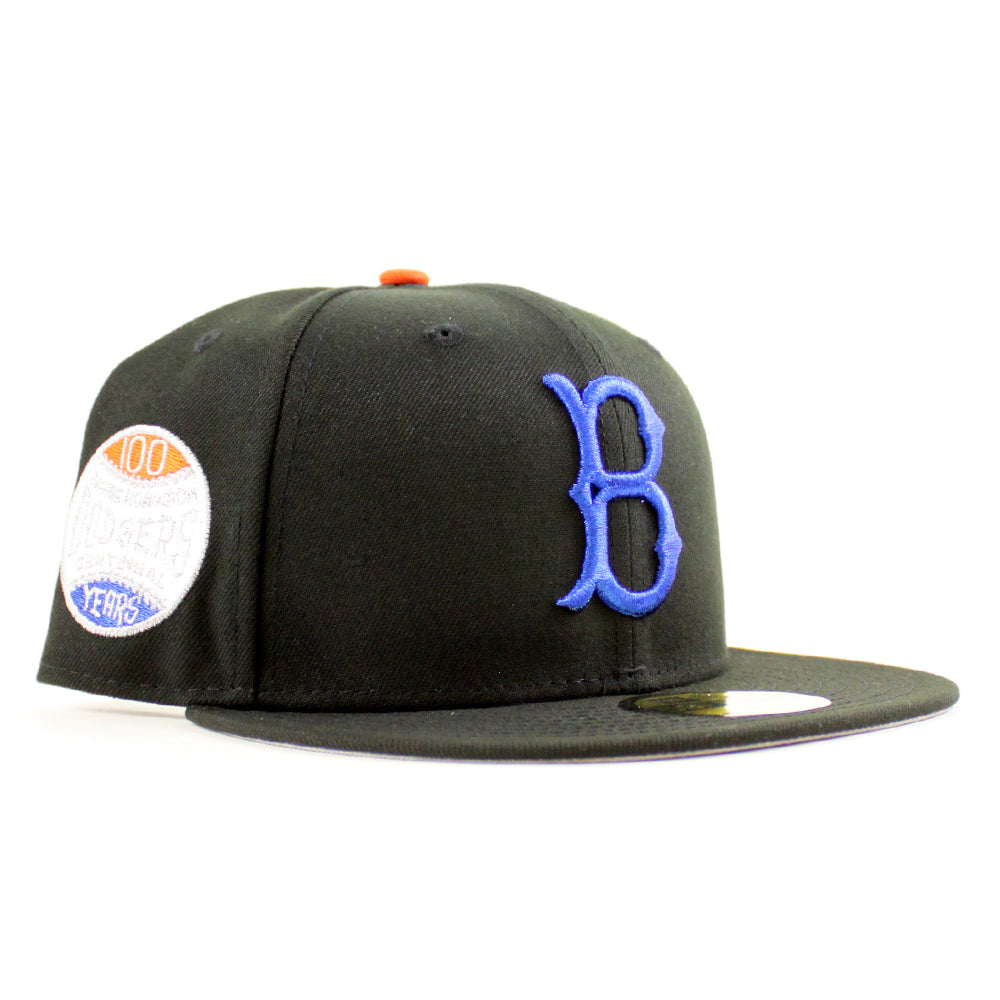 BROOKLYN DODGERS 42 JACKIE ROBINSON OFF WHITE NEW ERA FITTED CAP – SHIPPING  DEPT