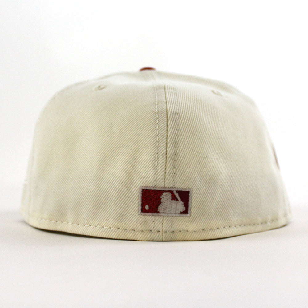 St Louis Cardinals 1966 All Star Game New Era 59FIFTY Fitted Hat (GITD Chrome White Black Red Under BRIM) 7 3/4