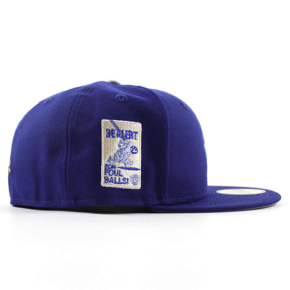 Chicago Cubs be Alert For Foul Balls New Era 59Fifty Fitted Hat