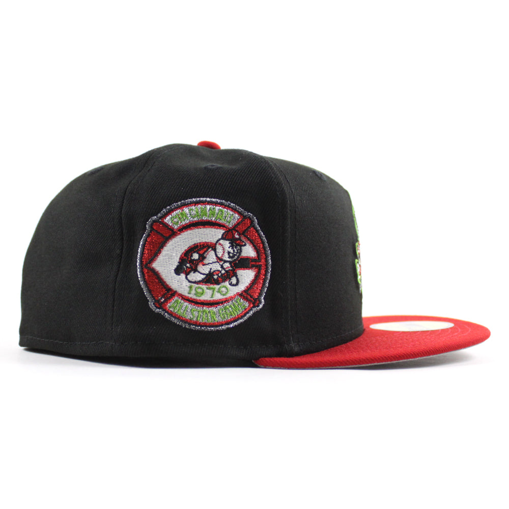 Cincinnati Reds 1970 All Star Game New Era 59Fifty Fitted Hat (Black S ...