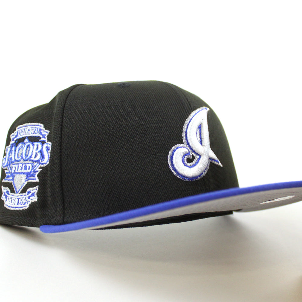 New Era Cleveland Indians 10th Anniversary Jacobs Field Navy Classic Edition 9Forty A Frame Snapback Cap New Era Cleveland Indians 10th Anniversary Jacobs Field Navy Classic Edition 9Forty A Frame Snapback Cap