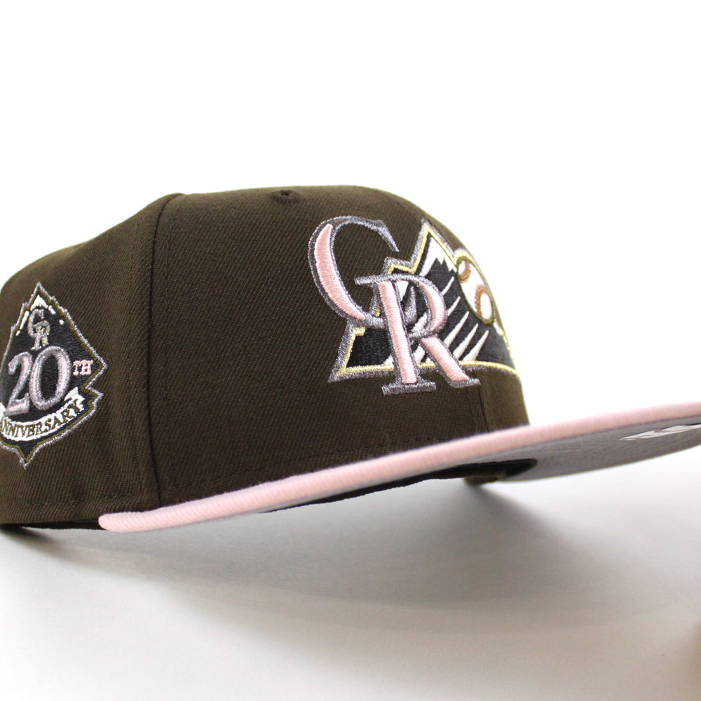 New era fitted hats pink brim Clearance