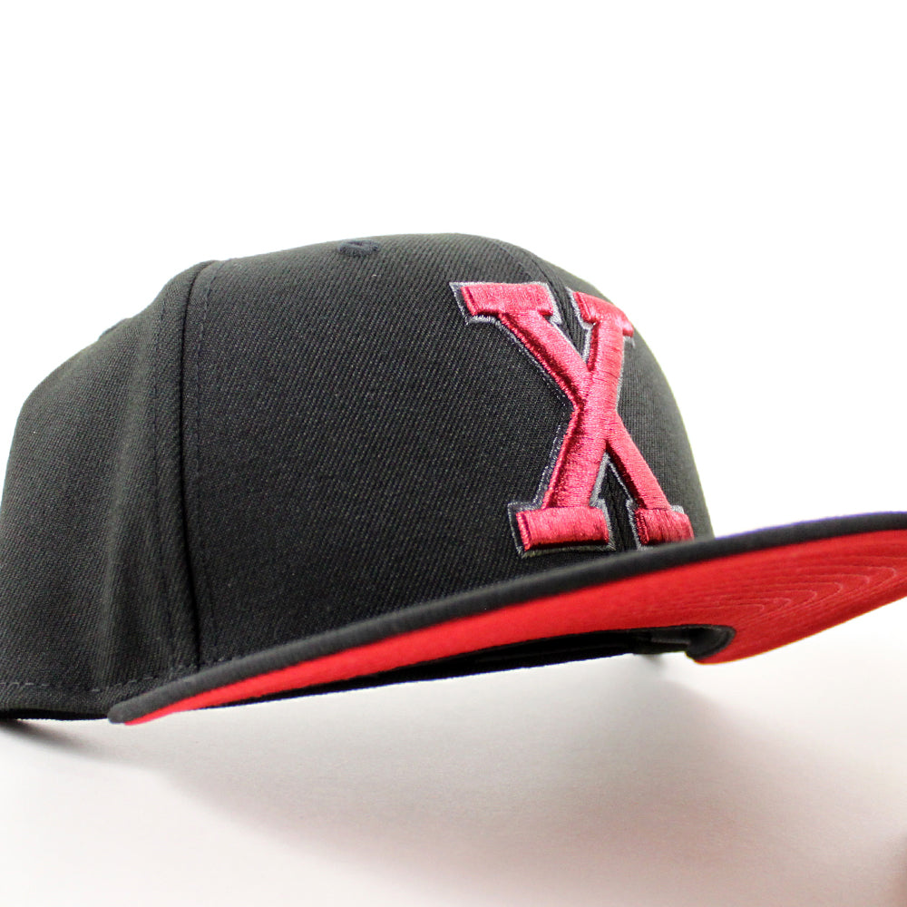 Cuban X-Giants New Era 59Fifty Fitted Hat (Black Red Under Brim