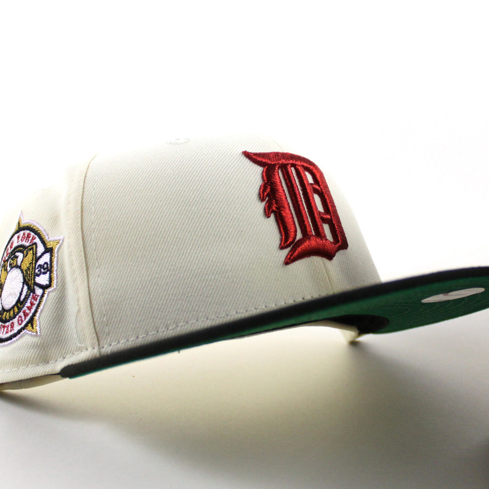 Compton New Era 59fifty Fitted Hat (Black Green Under Brim