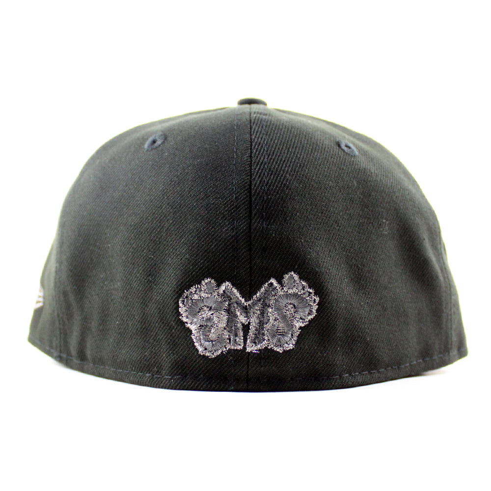 NJ Script New Era 59Fifty Fitted Hat (Black Orange Gray Under Brim