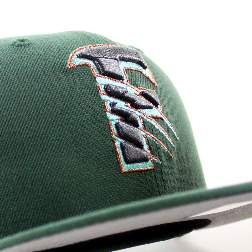 Fresno Grizzlies Grizzlies Patch New Era 59Fifty Fitted Hat (Pine