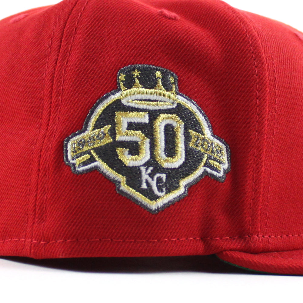 Kansas City Royals 50th Anniversary New Era 59Fifty Fitted