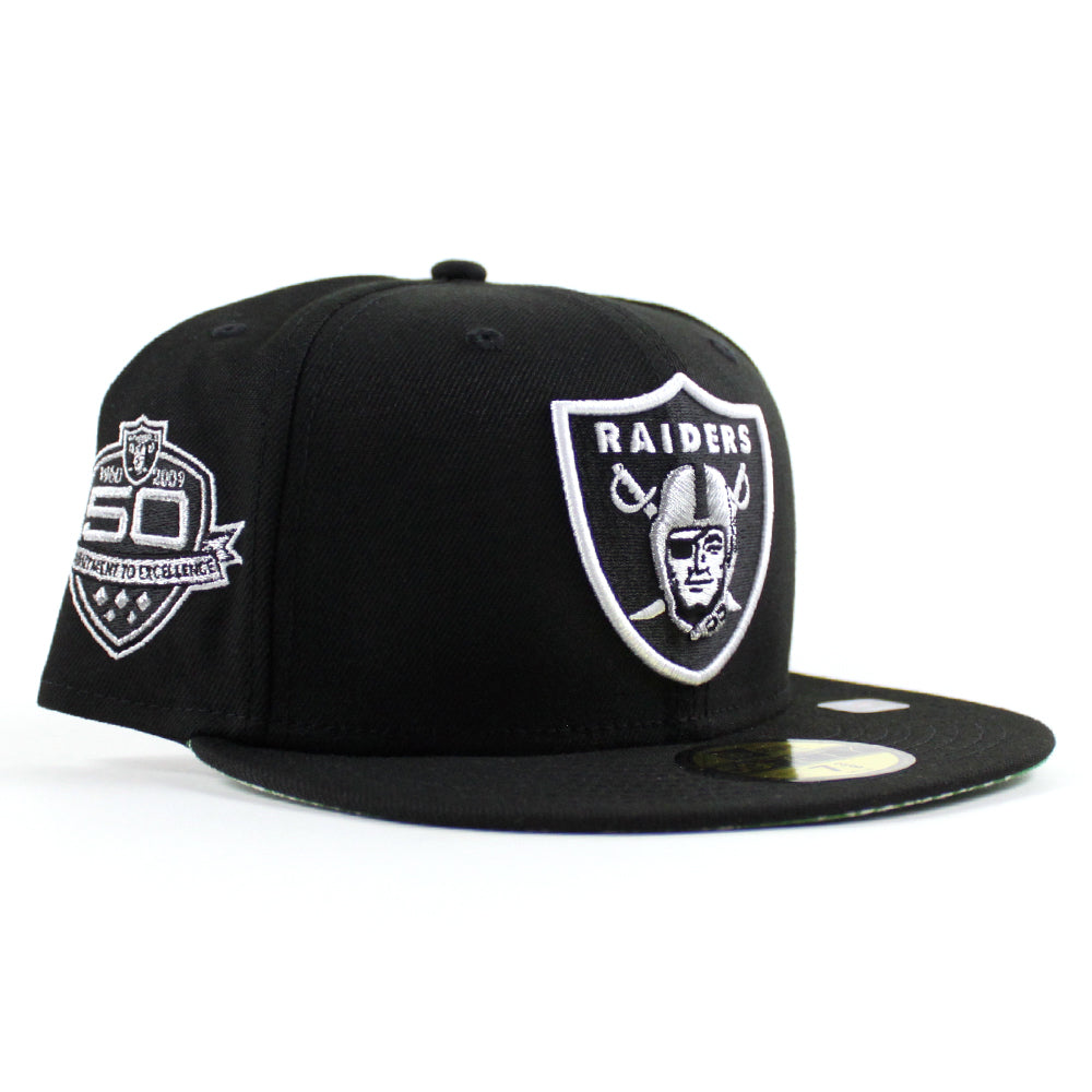 Las Vegas Raiders New Era 59FIFTY Fitted Hat Black / 8