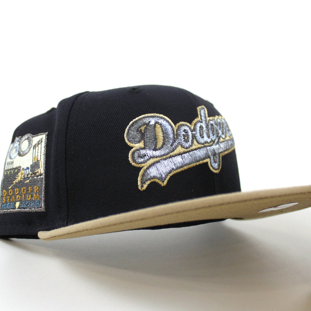 LOS ANGELES DODGERS NEW ERA 59FIFTY 50TH ANNIVERSARY SCRIPT HAT