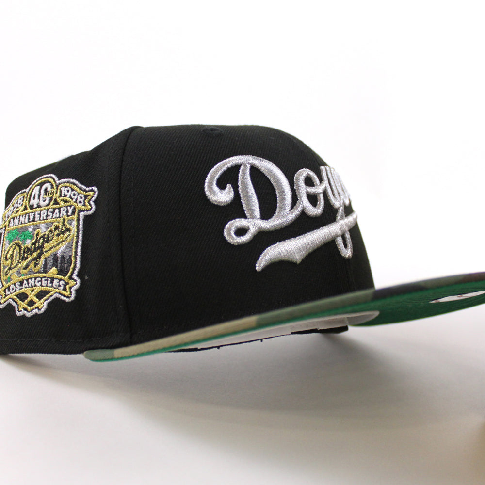 Los Angeles Dodgers New Era Sidepatch 59FIFTY Fitted Hat - Black