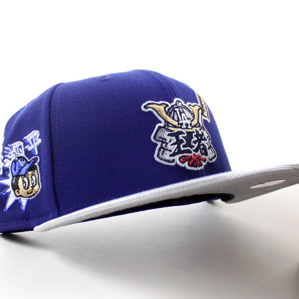 応援グッズ 59FIFTY Samurai Japan Players OHTANI 758 Los Angeles Dodgers Japanese Samurai Logo Ohtani Patch New Era