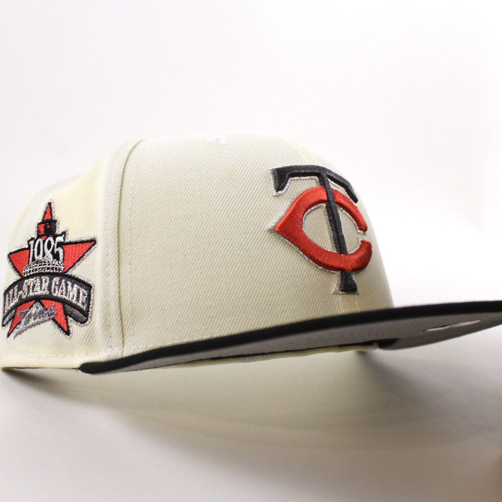 ROOSTER New Era 59Fifty Fitted Hat (Chrome White Maroon Green Under Br –  ECAPCITY