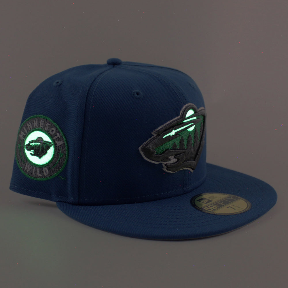 Minnesota Wild Wild Patch New Era 59Fifty Fitted Hat