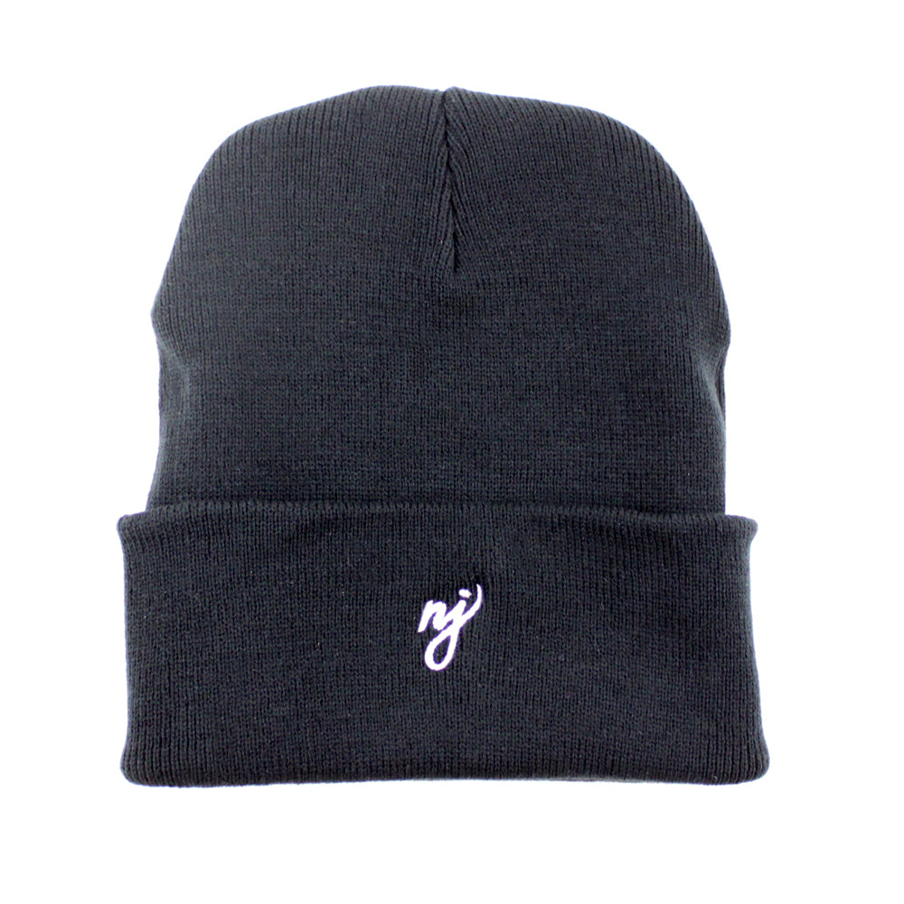 ECapCity x Halftime NJ Script Beanies (Black White) – ECAPCITY