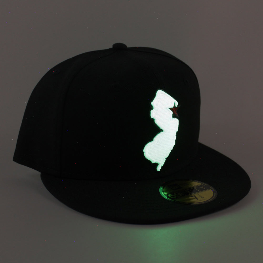 NJ State New Era 59Fifty Fitted Hat (Black Gray Under Brim) – ECAPCITY