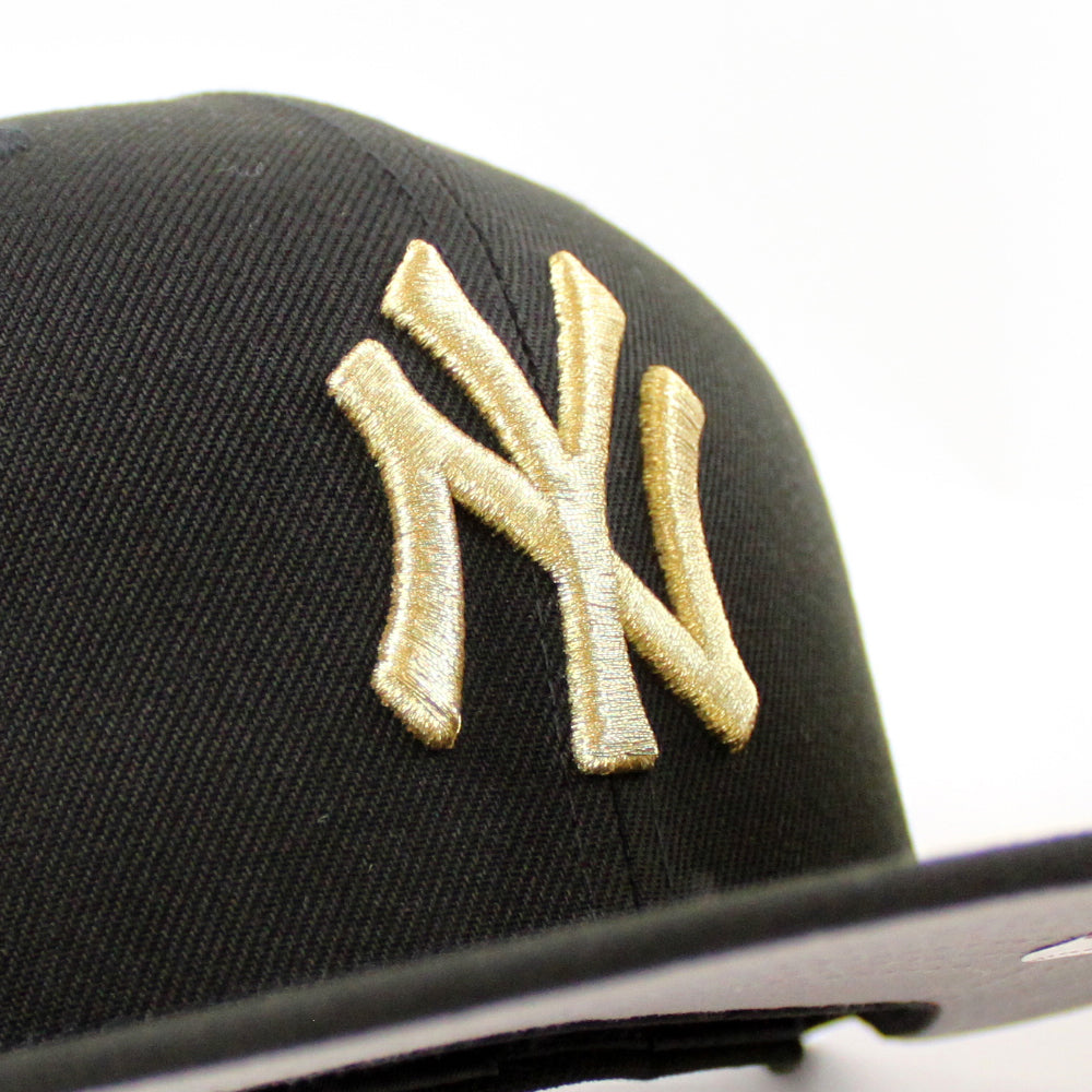 New York Yankees 1999 World Series New Era 59FIFTY Fitted Hat (Black Gray Under BRIM) 7 1/8