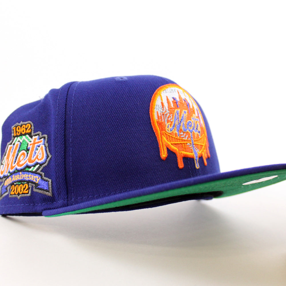 Royal Mets Drip Front Hat 59FIFTY Fitted