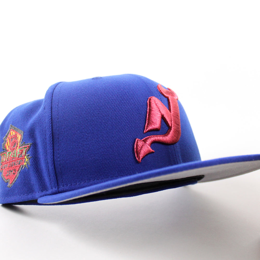 New Jersey Devils 2013 Draft Patch New Era 59Fifty Fitted Hat (Royal B ...