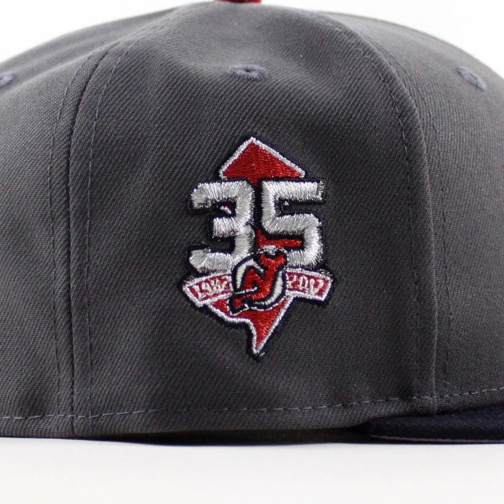 New Jersey Devils 35 Years New Era 59Fifty Fitted Hat (Graphite