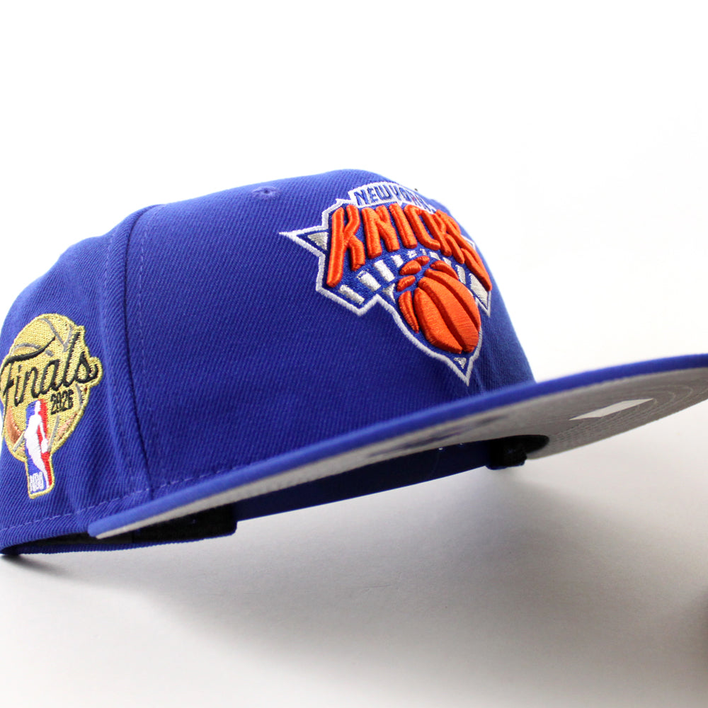 NEW YORK KNICKS 2026 NBA FINALS JERSEY PATCH BLUE SAPPHIRE PRIMARY