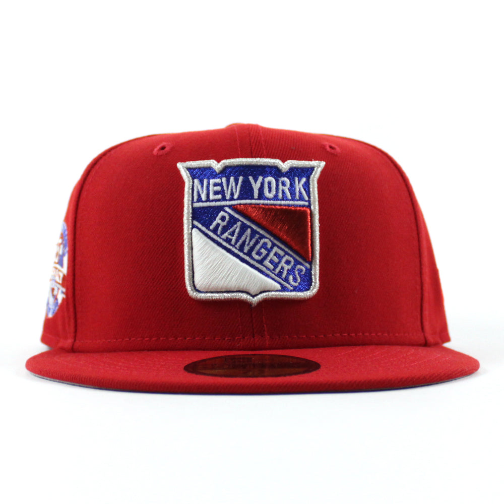 New York Rangers 85TH Anniversary New Era 59Fifty Fitted Hat