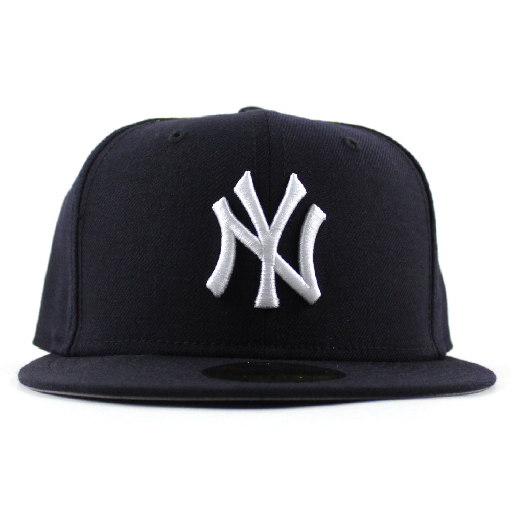 New York Yankees 1999-2006 New Era 59Fifty Fitted Hat (Wool Navy