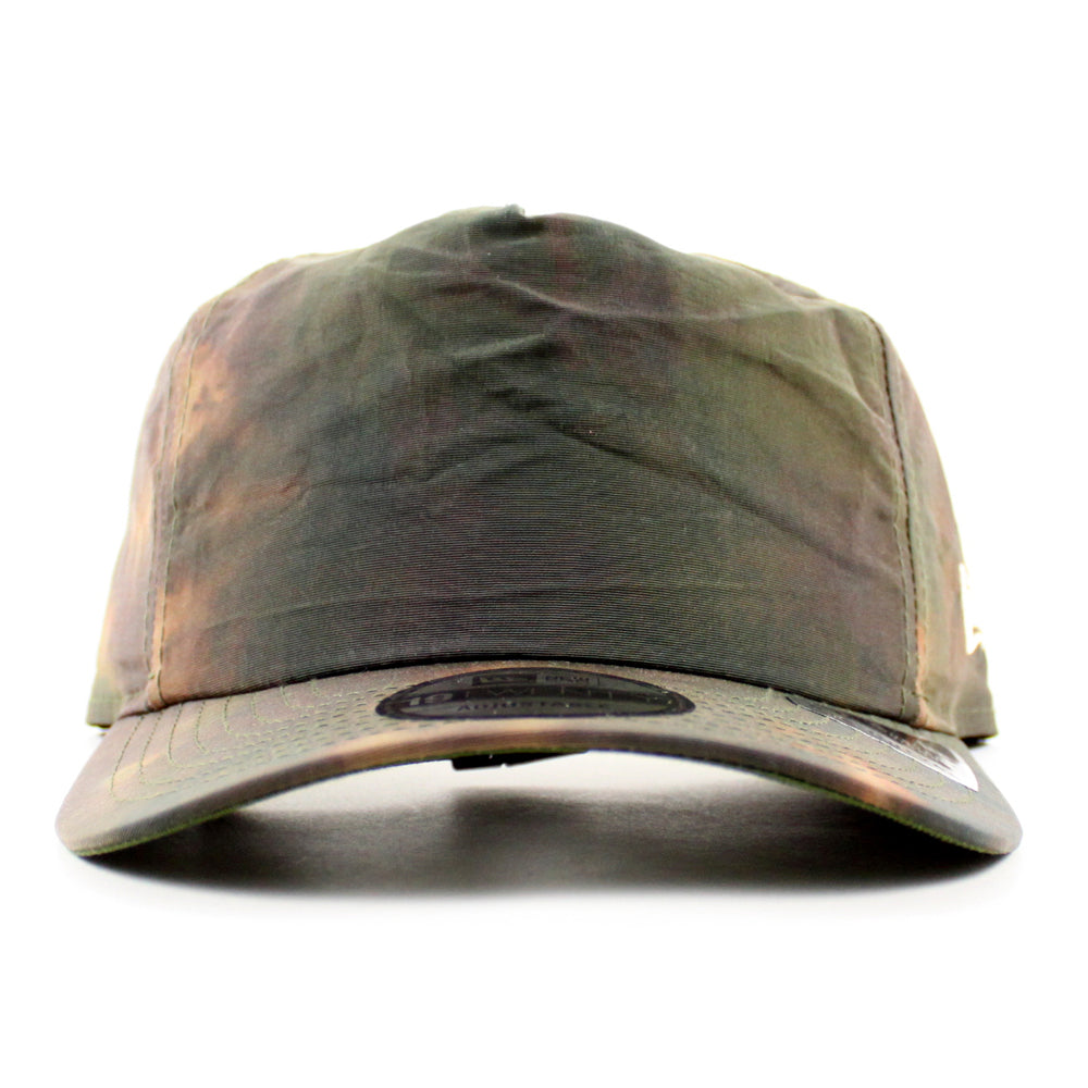 Nylon Wash DYE 1920 New Era 920 Hat (Nylon Wash Green Under Brim