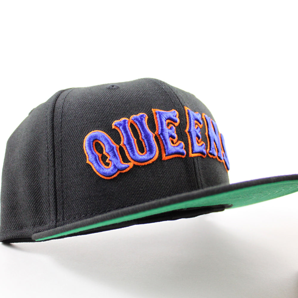 Queens fitted hat top