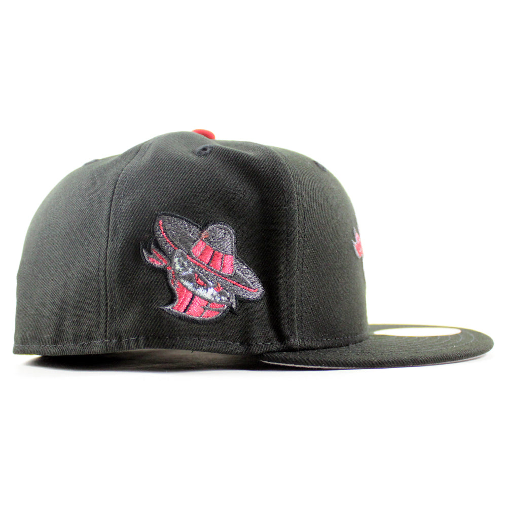 Quad Cities River Bandits Bandits Patch New Era 59Fifty Fitted Hat