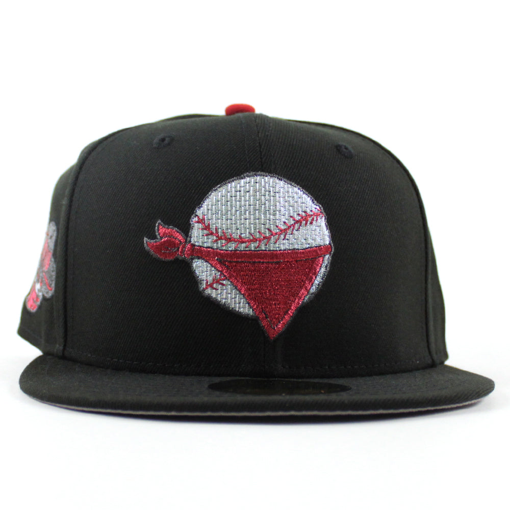Quad Cities River Bandits Bandits Patch New Era 59Fifty Fitted Hat