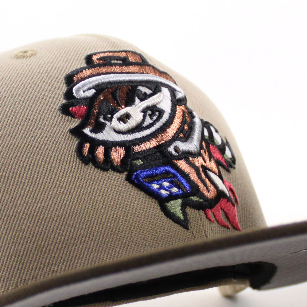 ROCKET CITY TRASH PANDAS Rocket Patch New Era 59Fifty Fitted Hat