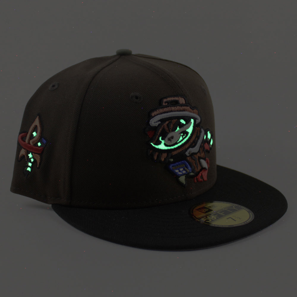 ROCKET CITY TRASH PANDAS Rocket Patch New Era 59Fifty Fitted Hat