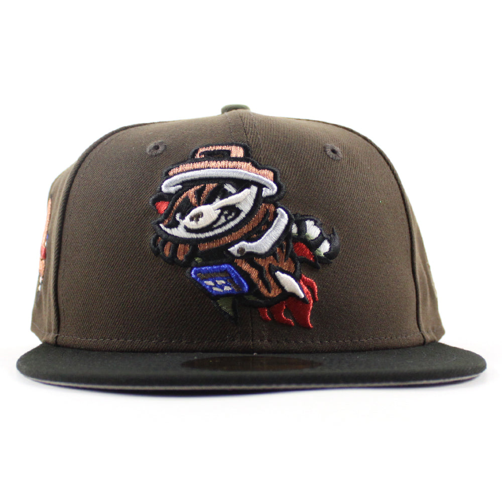 ROCKET CITY TRASH PANDAS Rocket Patch New Era 59Fifty Fitted Hat