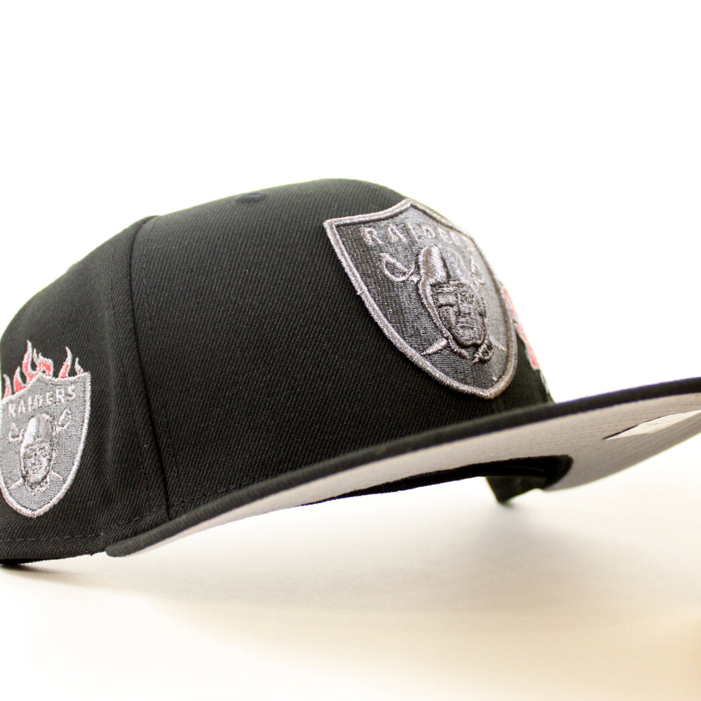 Las Vegas Raiders Raiders Patch New Era 59Fifty Fitted Hat (Black