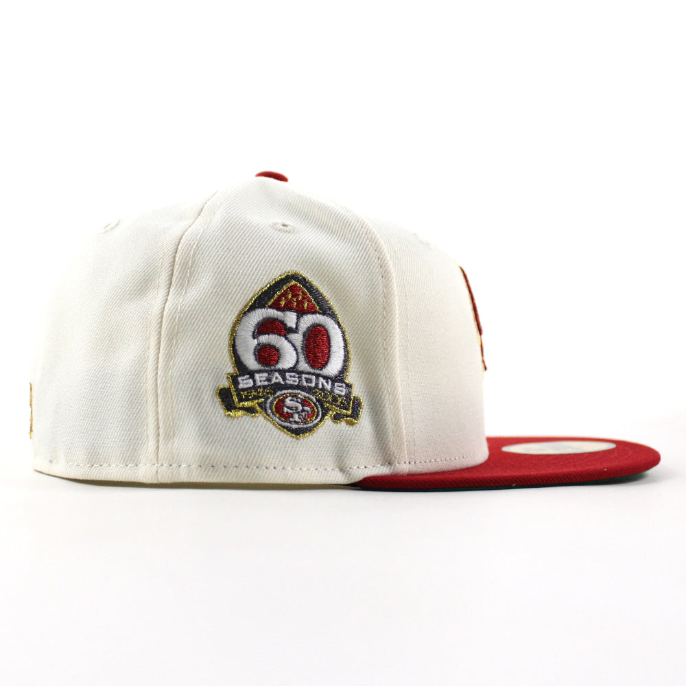Montreal Expos 35TH Anniversary New Era Fitted 59Fifty Hat (Rust