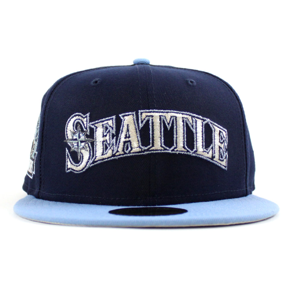 Seattle Mariners New Era Jersey 59FIFTY Fitted Hat - Black