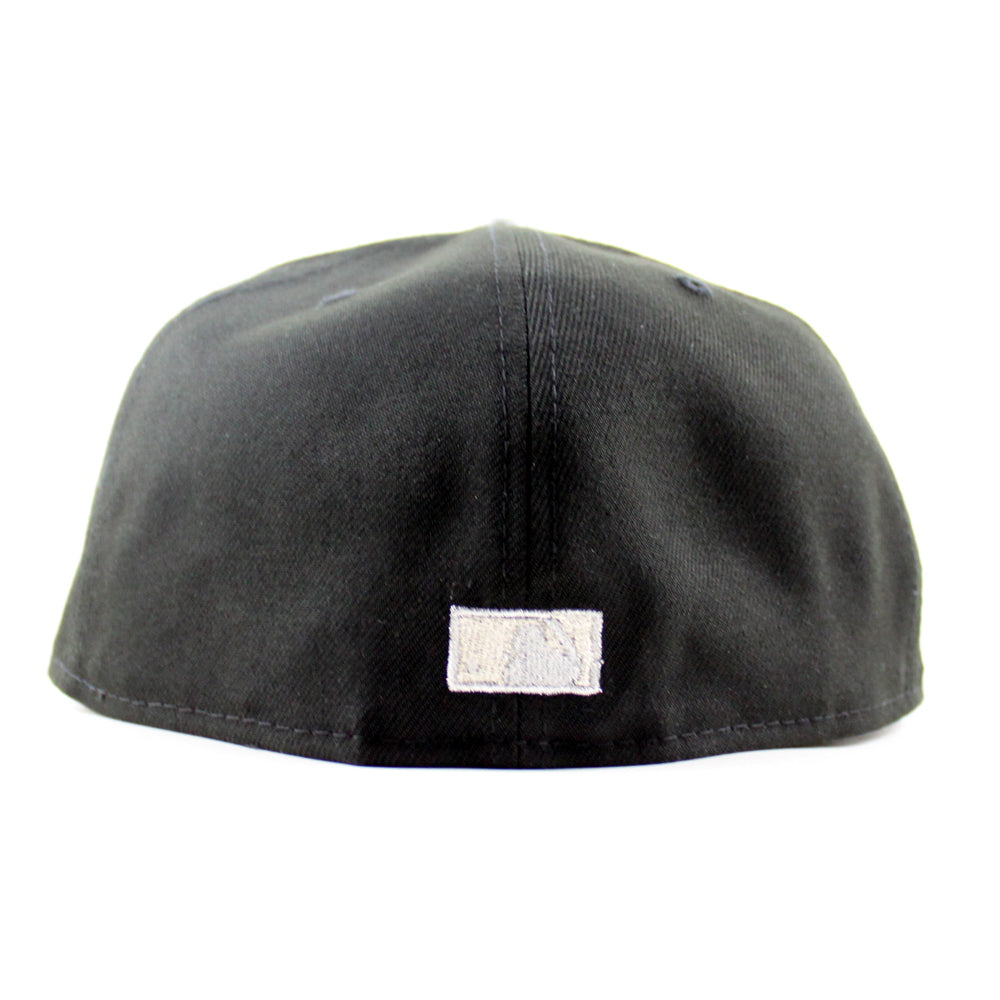 Seattle Mariners S Patch New Era 59Fifty Fitted Hat (Black Gray