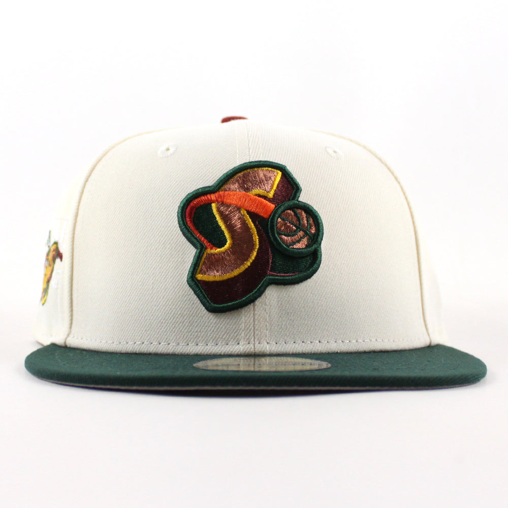 Eye of Horus New Era 59Fifty Fitted Hats (Black White Gray Under