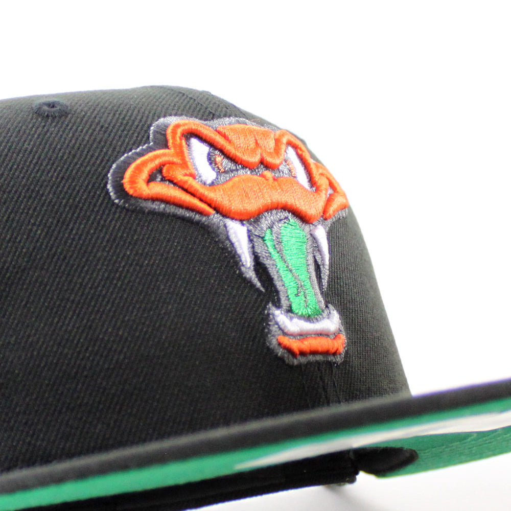 Wisconsin Timber Rattler Map WISCONSIN TIMBER RATTLER 20th Season Anniversary New Era 59Fifty Fitte ...