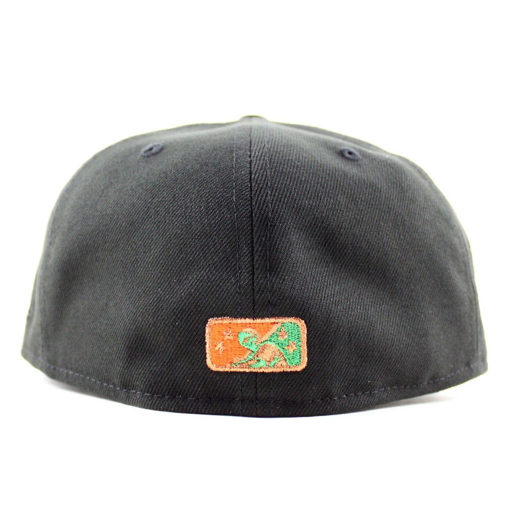 Script R Rattler Hat WISCONSIN TIMBER RATTLER 20th Season Anniversary New Era 59Fifty Fitte ...